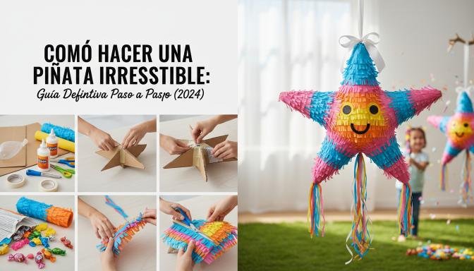 cómo hacer una piñata