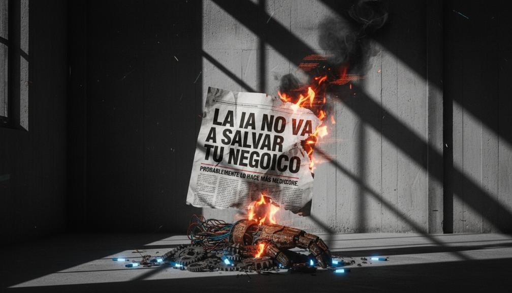 La IA no va a salvar tu negocio